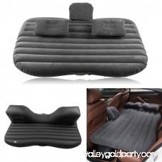 Waterproof Air Mattress Inflatable Bed for Car Back Seat Mobile Bedroom With Pump,Black